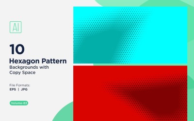 Dynamic Hexagon Pattern Background for Creative Projects 63