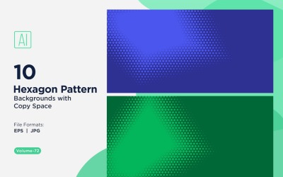 Dynamic Hexagon Pattern Background for Creative Projects 72