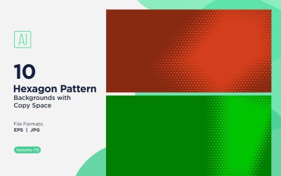 Dynamic Hexagon Pattern Background for Creative Projects 79