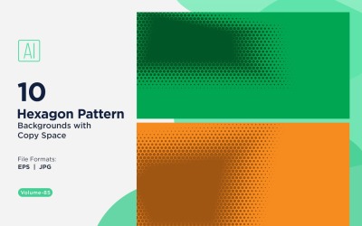 Dynamic Hexagon Pattern Background for Creative Projects 85