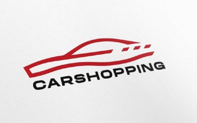 Logo de concessionnaire et d&amp;#39;achat de voitures