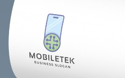 Modello di logo per riparazione di tecnologia mobile