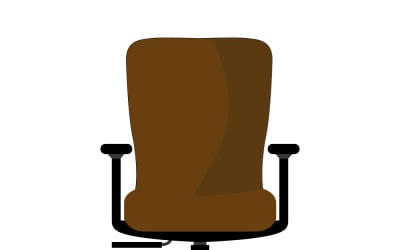 Seat chair rest arm office work template