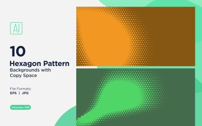 Dynamic Hexagon Pattern Background for Creative Projects 198