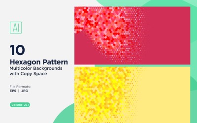 Sfondo con motivo ape vibrante in più colori e dimensioni 231