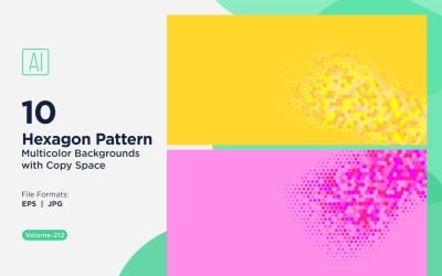 Vibrant honey bee Pattern Background in Multi Colors &amp;amp; Sizes 212