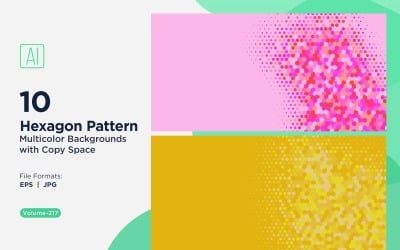 Vibrant honey bee Pattern Background in Multi Colors &amp;amp; Sizes 217