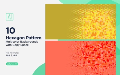 Vibrant honey bee Pattern Background in Multi Colors &amp;amp; Sizes 219