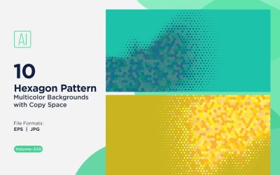 Vibrant honey bee Pattern Background in Multi Colors &amp;amp; Sizes 220