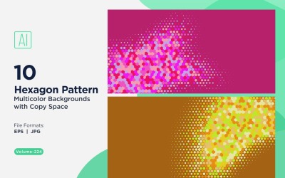 Vibrant honey bee Pattern Background in Multi Colors &amp;amp; Sizes 224