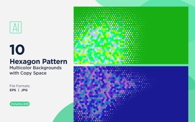 Vibrant honey bee Pattern Background in Multi Colors &amp;amp; Sizes 225