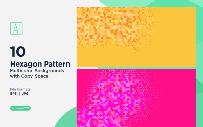 Vibrant honey bee Pattern Background in Multi Colors &amp;amp; Sizes 227