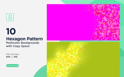 Vibrant honey bee Pattern Background in Multi Colors &amp;amp; Sizes 229