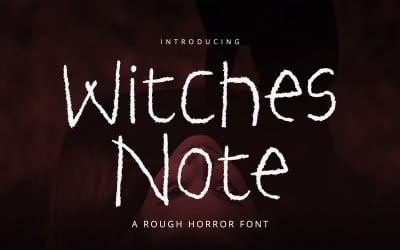 Witches Note - Display Font