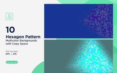 Lebendiger Honigbienen-Musterhintergrund in mehreren Farben und Größen 290