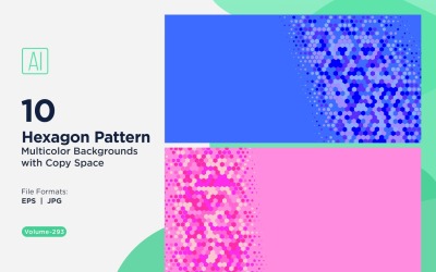 Sfondo con motivo ape vibrante in più colori e dimensioni 293