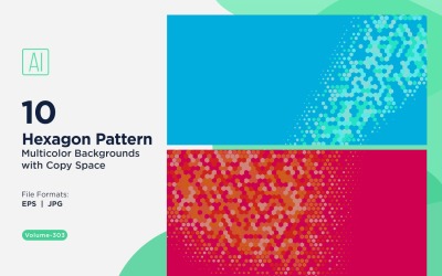 Sfondo con motivo ape vibrante in più colori e dimensioni 303