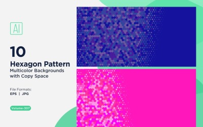 Sfondo con motivo ape vibrante in più colori e dimensioni 307