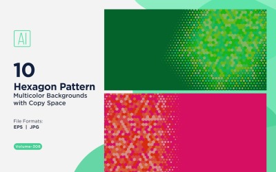 Sfondo con motivo ape vibrante in più colori e dimensioni 308