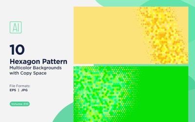 Sfondo con motivo ape vibrante in più colori e dimensioni 310