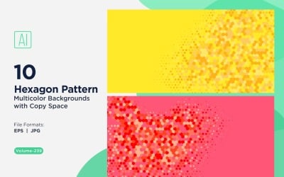 Vibrant honey bee Pattern Background in Multi Colors &amp;amp; Sizes 239