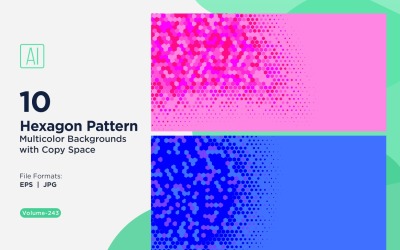 Vibrant honey bee Pattern Background in Multi Colors &amp;amp; Sizes 243