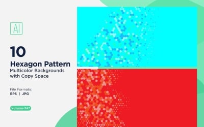 Vibrant honey bee Pattern Background in Multi Colors &amp;amp; Sizes 247