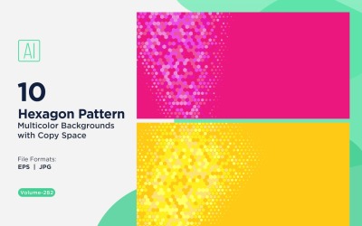 Vibrant honey bee Pattern Background in Multi Colors &amp;amp; Sizes 282