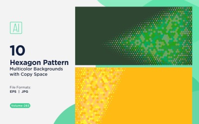 Vibrant honey bee Pattern Background in Multi Colors &amp;amp; Sizes 283