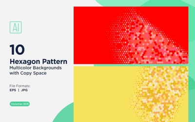 Vibrant honey bee Pattern Background in Multi Colors &amp;amp; Sizes 305