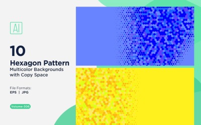 Vibrant honey bee Pattern Background in Multi Colors &amp;amp; Sizes 306