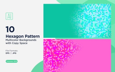 Vibrant honey bee Pattern Background in Multi Colors &amp;amp; Sizes 309