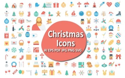 Festive Christmas Icon Collection