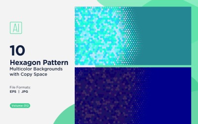 Sfondo con motivo ape vibrante in più colori e dimensioni 312