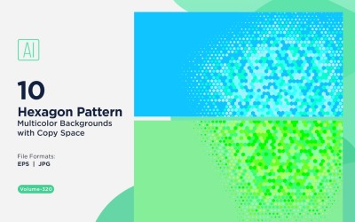 Sfondo con motivo ape vibrante in più colori e dimensioni 320