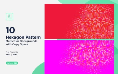 Sfondo con motivo ape vibrante in più colori e dimensioni 322