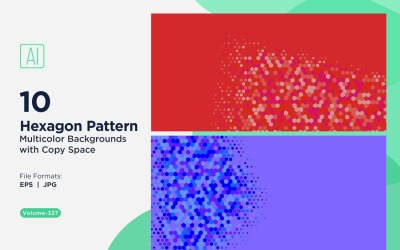 Sfondo con motivo ape vibrante in più colori e dimensioni 327