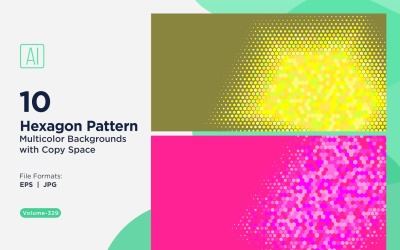 Sfondo con motivo ape vibrante in più colori e dimensioni 329