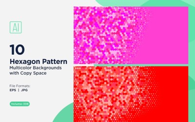 Sfondo con motivo ape vibrante in più colori e dimensioni 338