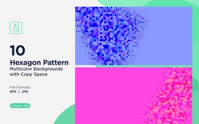 Sfondo con motivo ape vibrante in più colori e dimensioni 340