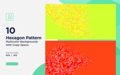 Sfondo con motivo ape vibrante in più colori e dimensioni 341