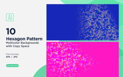 Sfondo con motivo ape vibrante in più colori e dimensioni 343