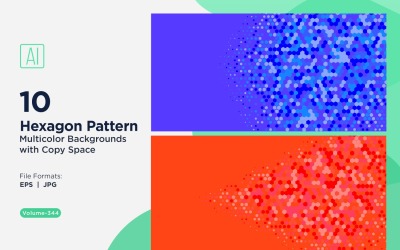 Sfondo con motivo ape vibrante in più colori e dimensioni 344