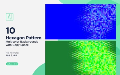 Sfondo con motivo ape vibrante in più colori e dimensioni 352