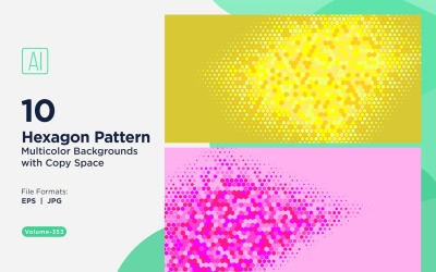 Sfondo con motivo ape vibrante in più colori e dimensioni 353