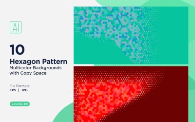 Sfondo con motivo ape vibrante in più colori e dimensioni 361