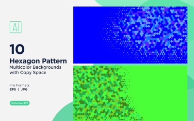 Sfondo con motivo ape vibrante in più colori e dimensioni 375