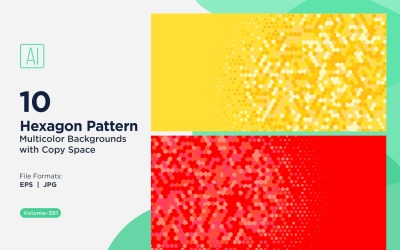 Sfondo con motivo ape vibrante in più colori e dimensioni 391