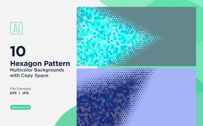 Vibrant honey bee Pattern Background in Multi Colors And Sizes 318