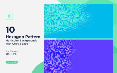 Vibrant honey bee Pattern Background in Multi Colors And Sizes 328